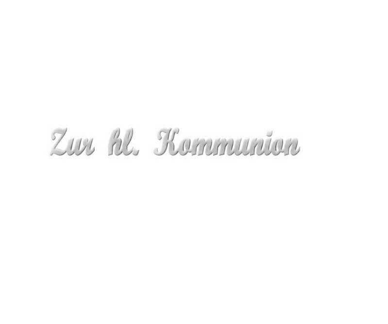 Verzierornamente Verzierwachs Schriftzug Zur Kommunion Silber 9 mm Verzierornamente Verzierwachs online bestellen Schriftzug Zur Kommunion Silber 9 mm