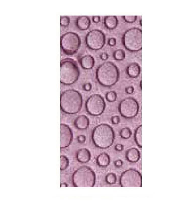 Stanzwachsplatten "2.10-26-44-97 Kreise" violett metallic Stanzwachsplatten "2.10-26-44-97 Kreise" violett metallic