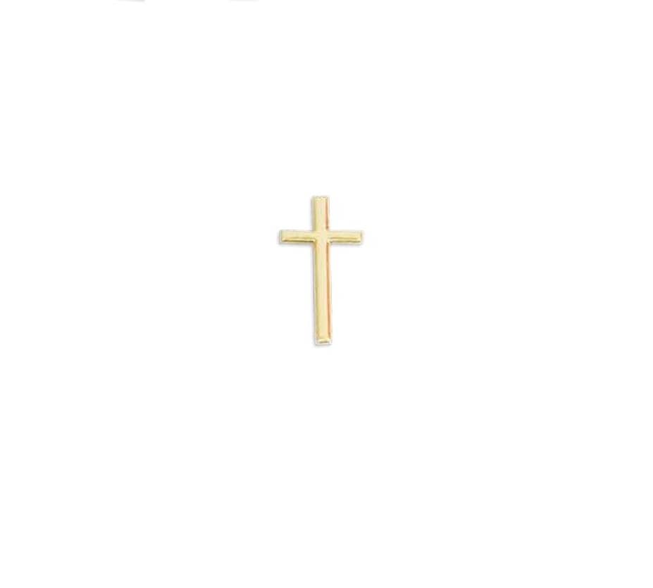 Verzierornament Verzierwachs online bestellen Kreuz gold 40 x 22 mm