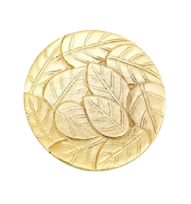 Kerzenteller / Kerzenhalter Ø =14 cm goldoptik (Alu) Kerzenteller oder Kerzenhalter kaufen für Ø =14 cm goldoptik (Alu)  optimal.
