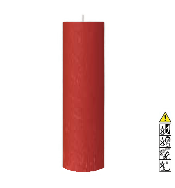 Rustica 250 x 70 mm Farbe = Weihnachtsrot