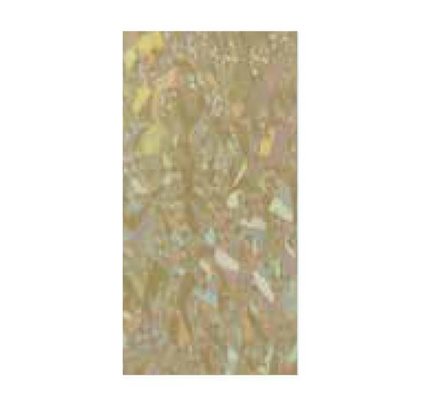 Verzierwachsplatten "2.6-949-91 holografisch" metallisch bronzegold Verzierwachsplatten "2.6-949-91 holografisch" metallisch bronzegold