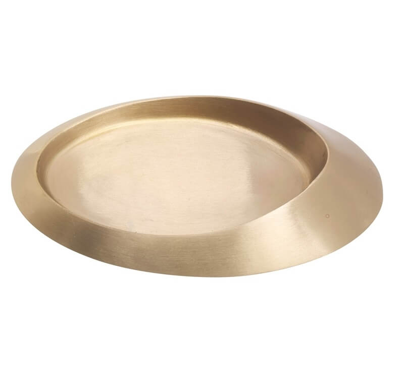 Kerzenteller / Kerzenhalter oval Innen = 13 x 8 cm goldoptik matt Kerzenteller oder Kerzenhalter kaufen für oval Innen = 13 x 8 cm goldoptik matt optimal.