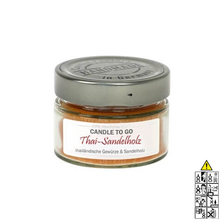 Hochwertige Duftkerze von Candle Factory Candle to Go Thai-Sandelholz g?nstig in Kerzen Online Shop kaufen. Duftkerzen im Glas. Geschenkidee Candle to Go Thai-Sandelholz