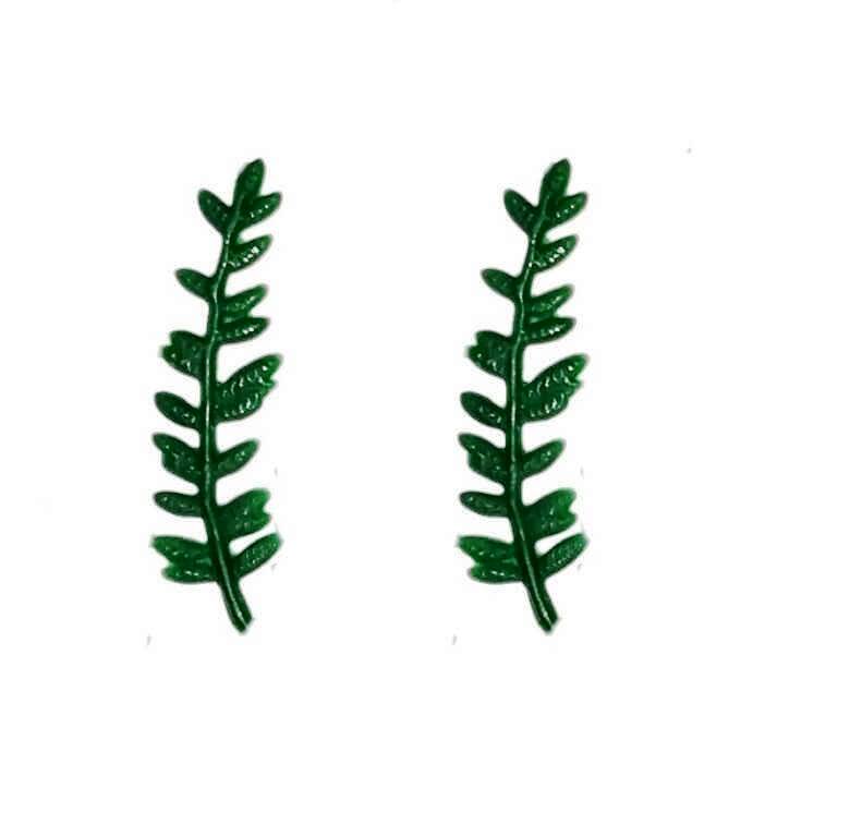 Verzierwachs: Zweig ca. 40 x 11 mm (2 Stück)