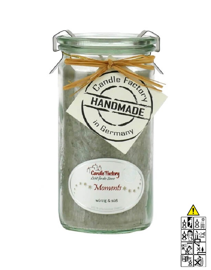 Hochwertige Duftkerze von Candle Factory Moments Mini Jumbo im Glas g?nstig in Kerzen Online Shop kaufen. Duftkerzen im Glas. Geschenkidee Moments Mini Jumbo im Glas 