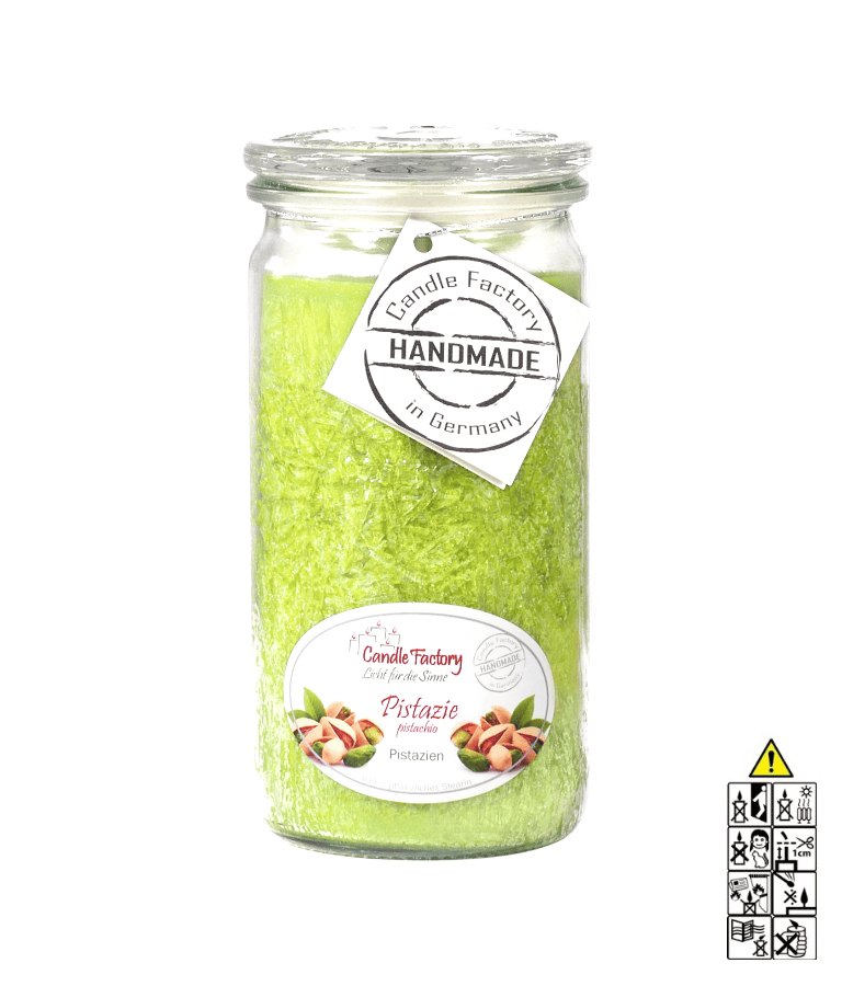 Pistazie Mini Jumbo hochwertige Duftkerze im Glas Pistazie Mini Jumbo hochwertige Duftkerze im Glas