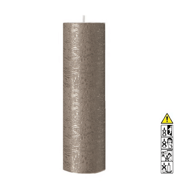 Rustica 250 x 70 mm Farbe = Taupe