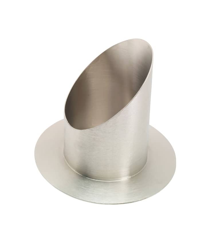 Kerzenständer / Kerzenhalter Ø Innen = 8 cm silberoptik matt Kerzenständer / Kerzenhalter Ø Innen = 8 cm silberoptik matt