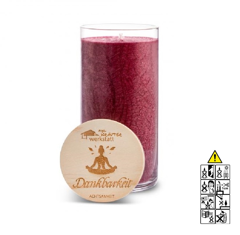 Achtsamkeit Dankbarkeit. Die Duftkerze im Glas mit Klang Hochwertige Duftkerze von Candle Factory Achtsamkeit Dankbarkeit. Die Duftkerze im Glas mit Klang g?nstig in Kerzen Online Shop kaufen. Duftkerzen im Glas. Geschenkidee Achtsamkeit Dankbarkeit. Die Duftkerze im Glas mit Klang