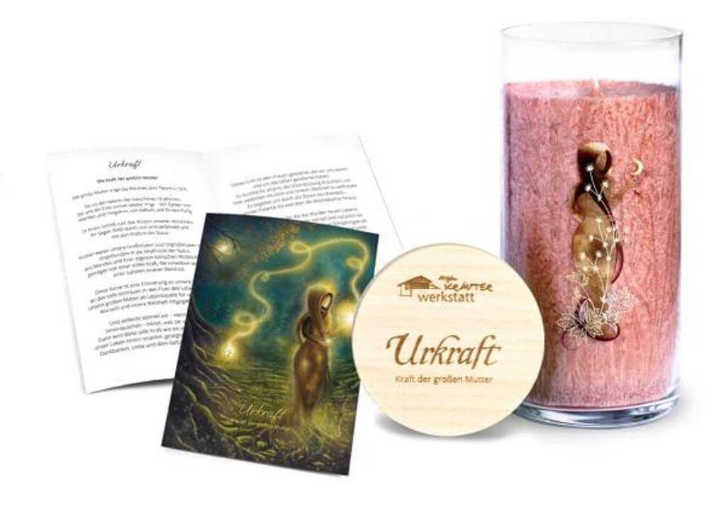 Urkraft - Glas mit Druck