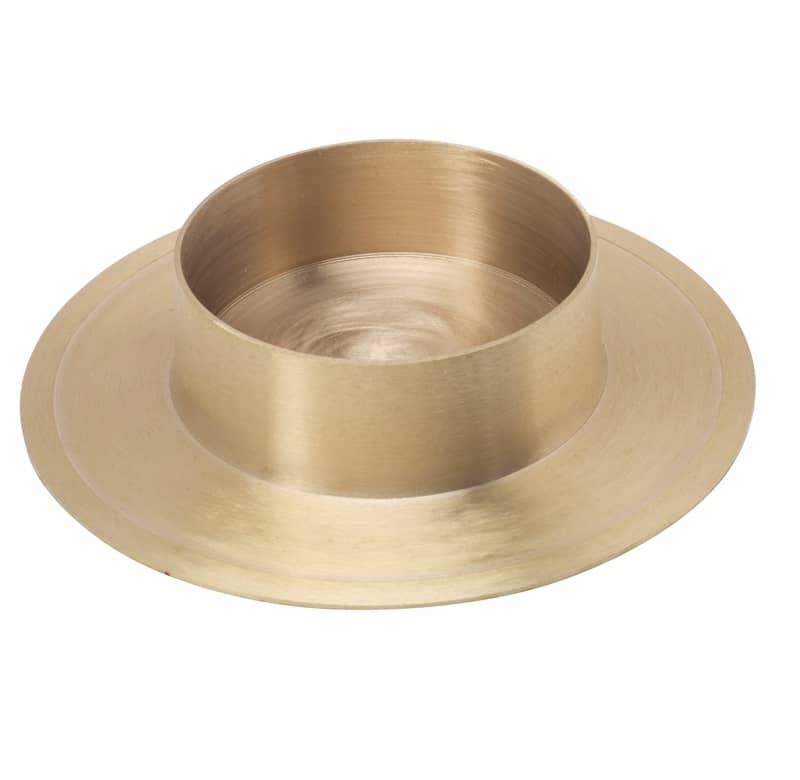 Kerzenteller / Kerzenhalter Ø Innen = 7 cm goldoptik matt Kerzenteller oder Kerzenhalter kaufen für Ø Innen = 7 cm goldoptik matt optimal.
