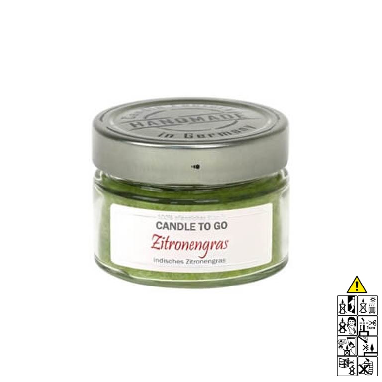 Hochwertige Duftkerze von Candle Factory Candle to Go Zitronengras g?nstig in Kerzen Online Shop kaufen. Duftkerzen im Glas. Geschenkidee Candle to Go Zitronengras