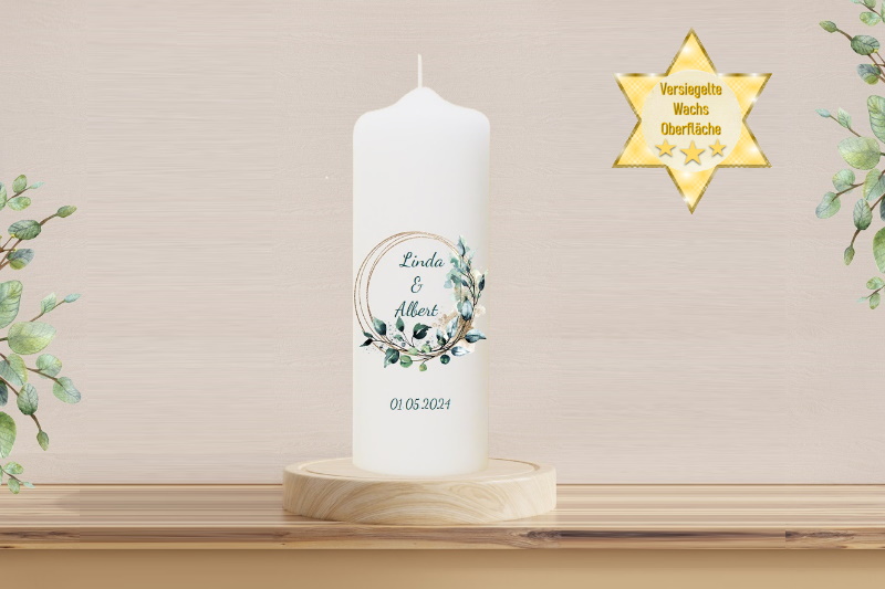 Hochzeitskerzen individuell