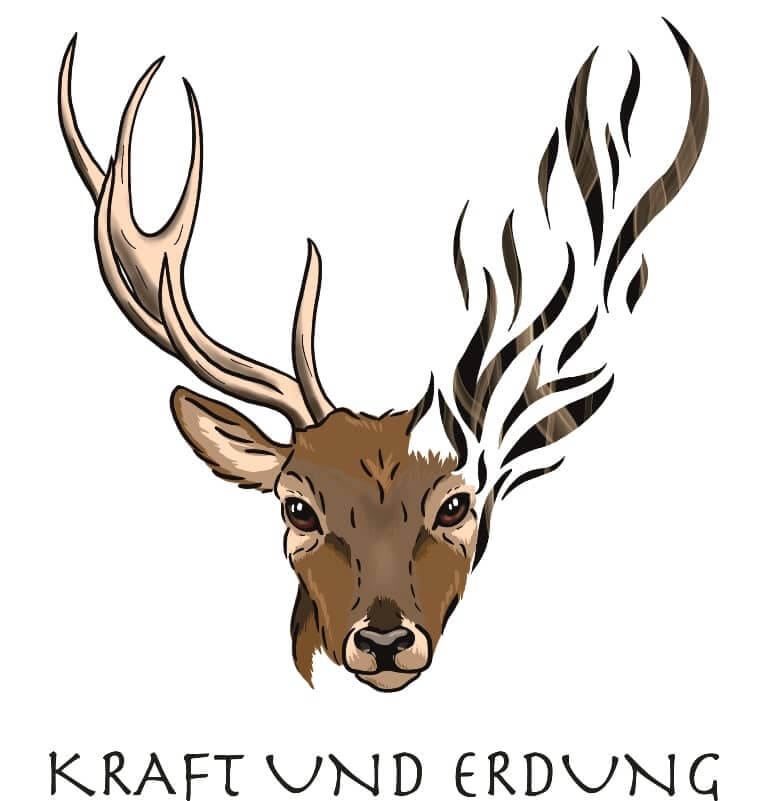 Kraft und Erdung - Hirsch von Allgäuer Räucherwerk Erde