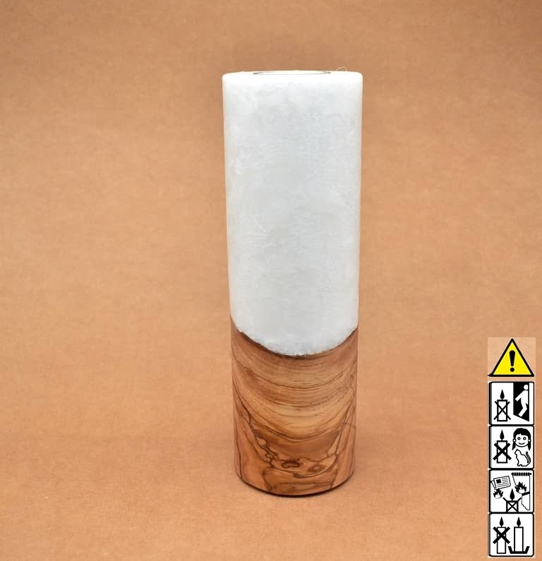 Kerze mit Holzelement 80x250mm Kerze mit Holzelement 80x250mm günstig in unserem Onlineshop kaufen. Personalisierte Geschenke online kaufen