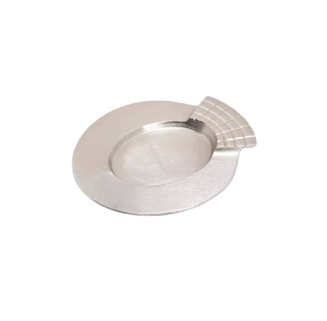 Hochwertige Kerzenteller Silber Oval im Onlineshop kaufen