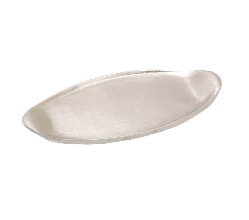 Kerzenteller / Kerzenhalter oval Innen = 13 x 6,5 cm silberoptik matt Kerzenteller oder Kerzenhalter kaufen für oval Innen = 13 x 6,5 cm silberoptik matt optimal.