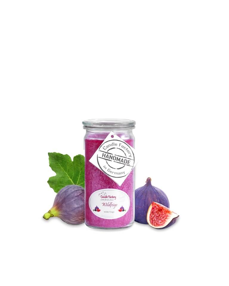 Hochwertige Duftkerze von Candle Factory Wildfeige Mini Jumbo im Glas g?nstig in Kerzen Online Shop kaufen. Duftkerzen im Glas. Geschenkidee Wildfeige Mini Jumbo im Glas