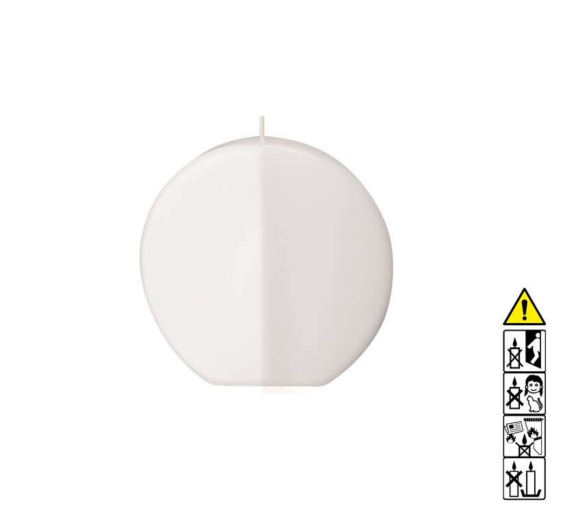 Kerzenrohling Scheibe abgeflacht 170 x 175 x 35 mm getaucht weiß Mit hochwertigen Kerzenrohling Scheibe abgeflacht 170 x 175 x 35 mm getaucht weiß bastelt macht Freude.