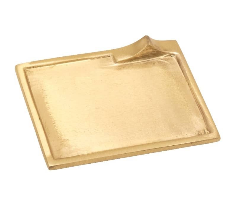 Kerzenteller / Kerzenhalter rechteckig Innen = 9 x 6 cm goldoptik matt Kerzenteller oder Kerzenhalter kaufen für rechteckig Innen = 9 x 6 cm goldoptik matt optimal.