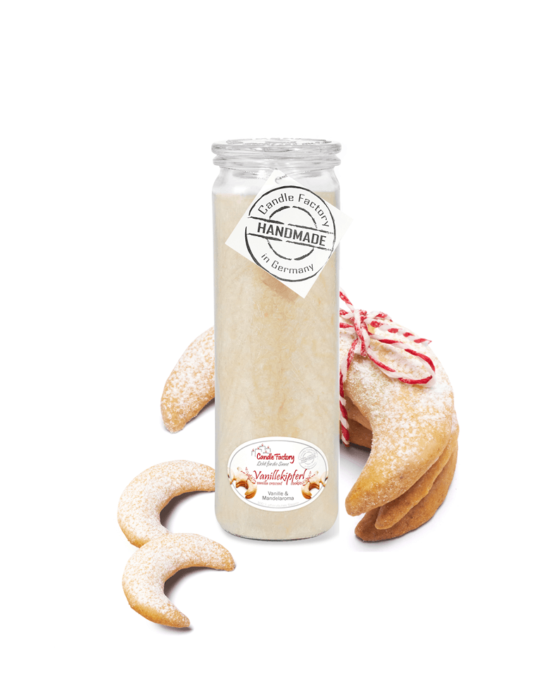 Vanillekipferl - Big Jumbo Duftkerze im Glas von Candle Factory