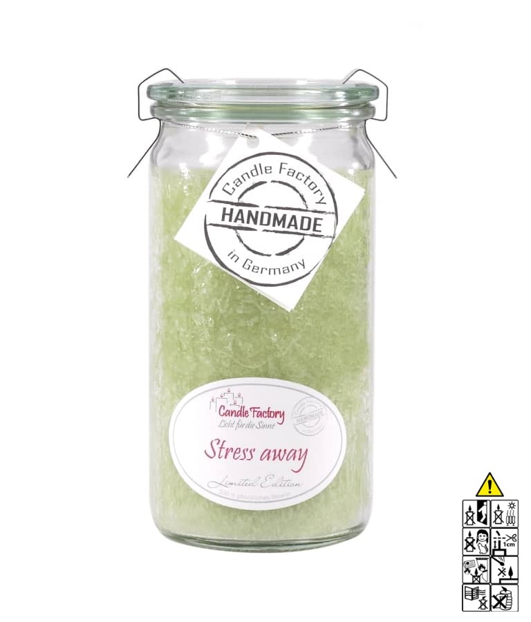 Stress-away Mini Jumbo hochwertige Duftkerze im Glas "Limited Edition Stress-away Mini Jumbo hochwertige Duftkerze im Glas "Limited Edition