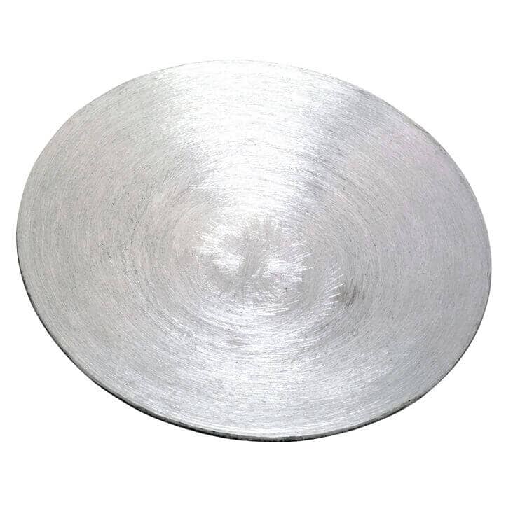 Kerzenteller / Kerzenhalter Ø = 12,5 cm silberoptik matt (Alu) Kerzenteller oder Kerzenhalter kaufen für Ø = 12,5 cm silberoptik matt (Alu) optimal.