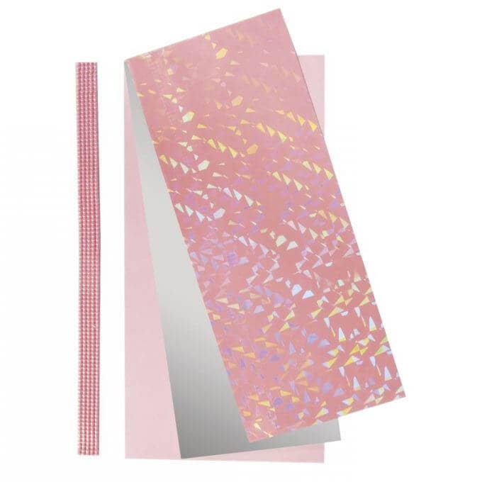Wachsmotive, Verzierwachsplatten Sortiment Taufe babyrosa (5 Perlstreifen) Basteln mit Wachsmotive, Verzierwachs und Verzierwachsplatten Sortiment Taufe babyrosa (5 Perlstreifen)