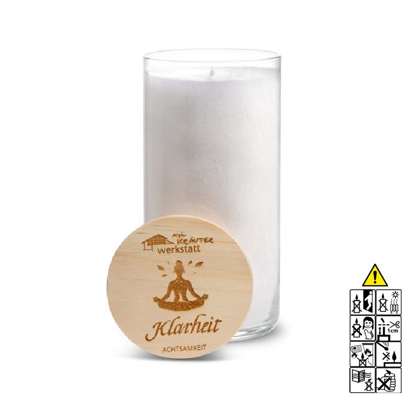 Achtsamkeit Klarheit. Die Duftkerze im Glas mit Klang Hochwertige Duftkerze von Candle Factory Achtsamkeit Klarheit. Die Duftkerze im Glas mit Klang g?nstig in Kerzen Online Shop kaufen. Duftkerzen im Glas. Geschenkidee Achtsamkeit Klarheit. Die Duftkerze im Glas mit Klang