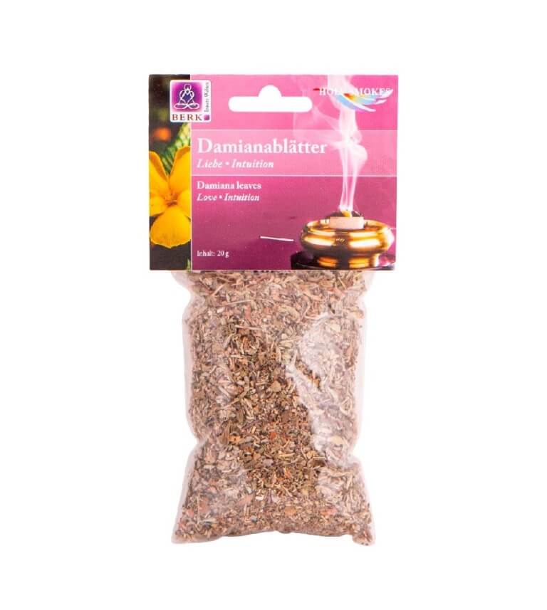 Damianablätter 20 g Räuchern mit der Natur Räuchern mit Damianablätter 20 g Räuchern mit der Natur