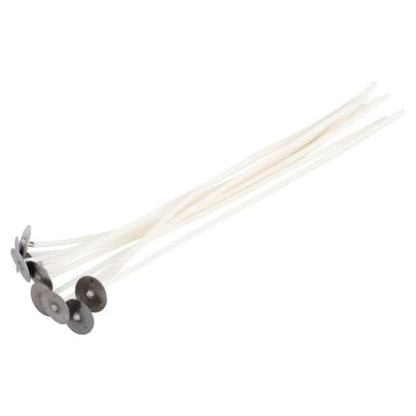 Baumwolldochte 10 Stück für Kerzen Ø 4 cm Räuchern mit Baumwolldochte 10 Stück für Kerzen Ø 4 cm