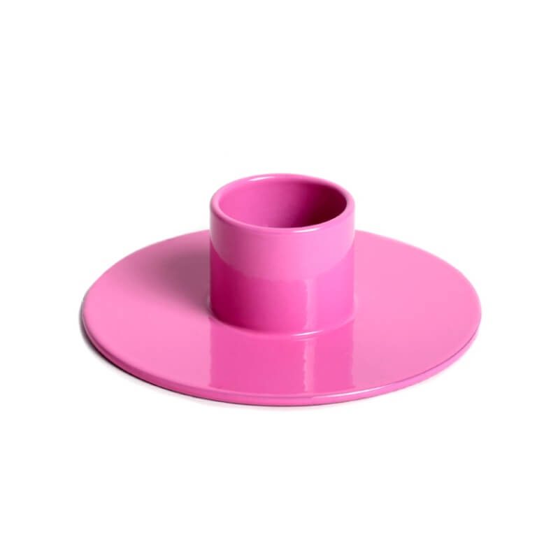 Kerzenhalter Pink 70 mm, ø Innen = 22 mm