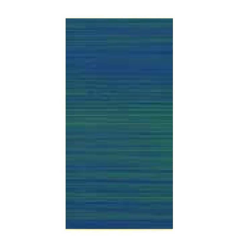 Verzierwachsplatten "2.11-0986 handbemalt" blaugrün