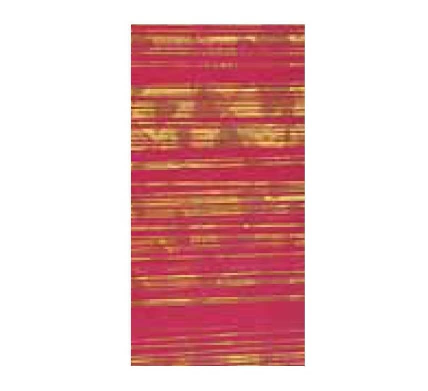 Verzierwachsplatten "2.9-942-44 geprägt" Violette Streifen auf holographisch gold Verzierwachsplatten "2.9-942-44 geprägt" Violette Streifen auf holographisch gold