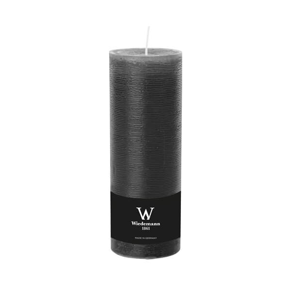 Mit hochwertigen Kerzenrohling Rustica Stumpenkerze, 190 x 68 mm grau bastelt macht Freude.