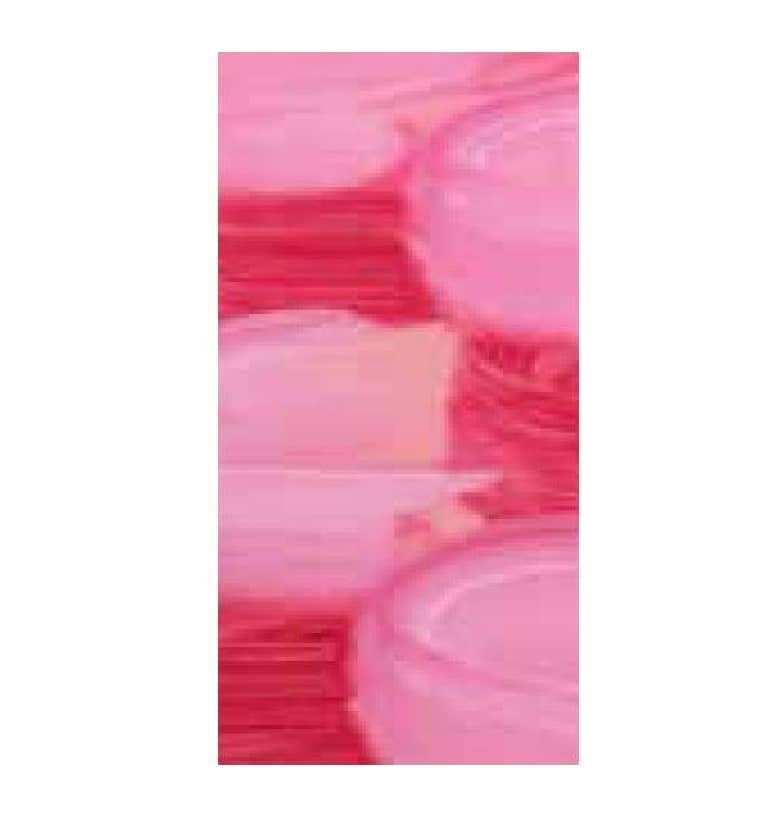 Verzierwachsplatten "2.11-2013 handbemalt" rosa