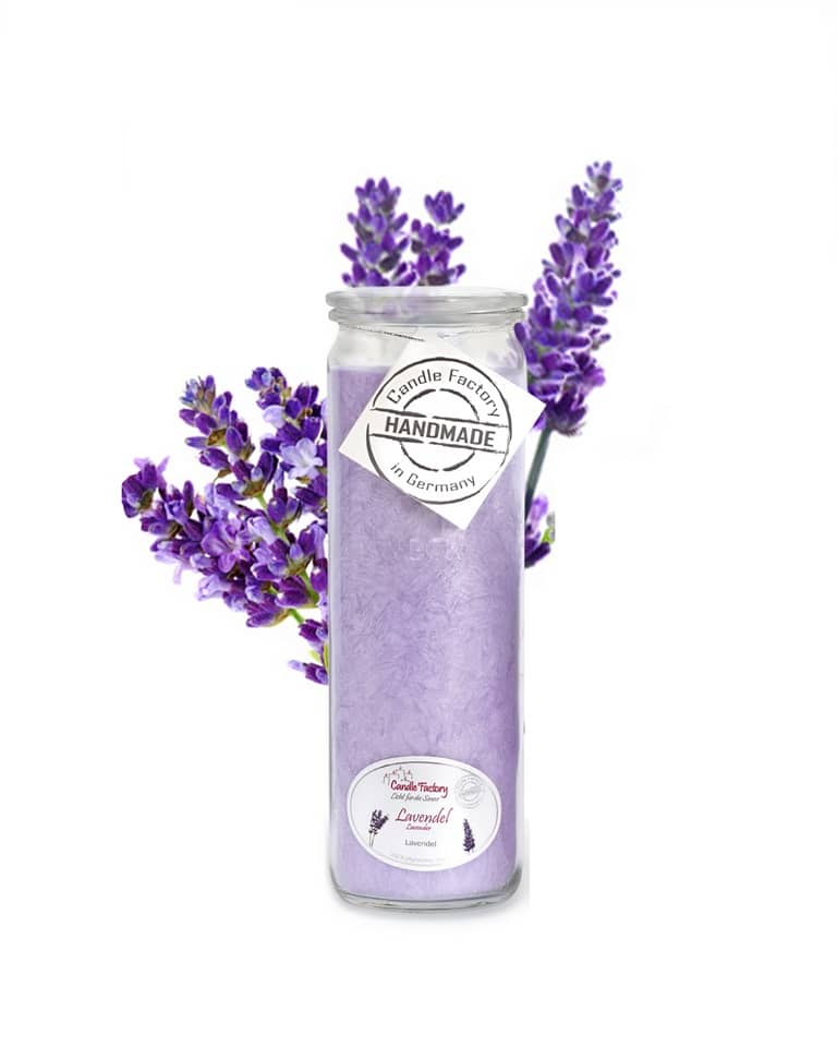 Hochwertige Duftkerze von Candle Factory Lavendel Big Jumbo g?nstig in Kerzen Online Shop kaufen. Duftkerzen im Glas. Geschenkidee Lavendel Big Jumbo.