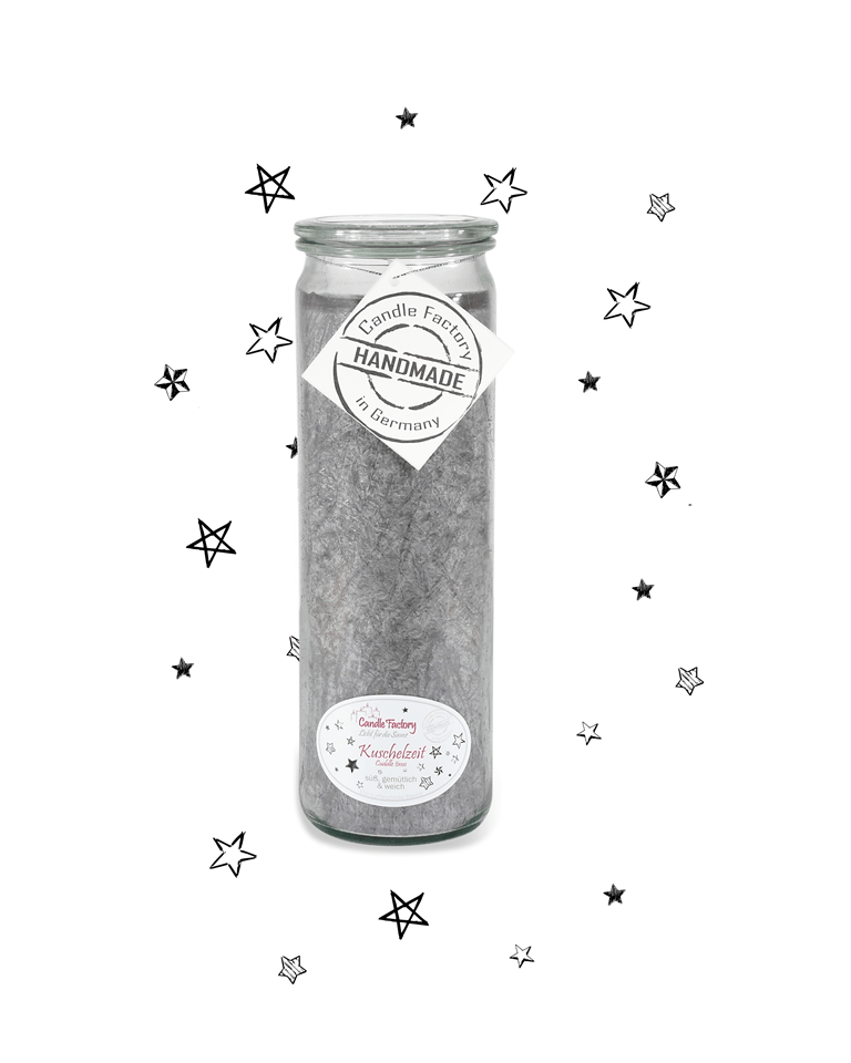 Kuschelzeit - Big Jumbo Duftkerze im Glas von Candle Factory