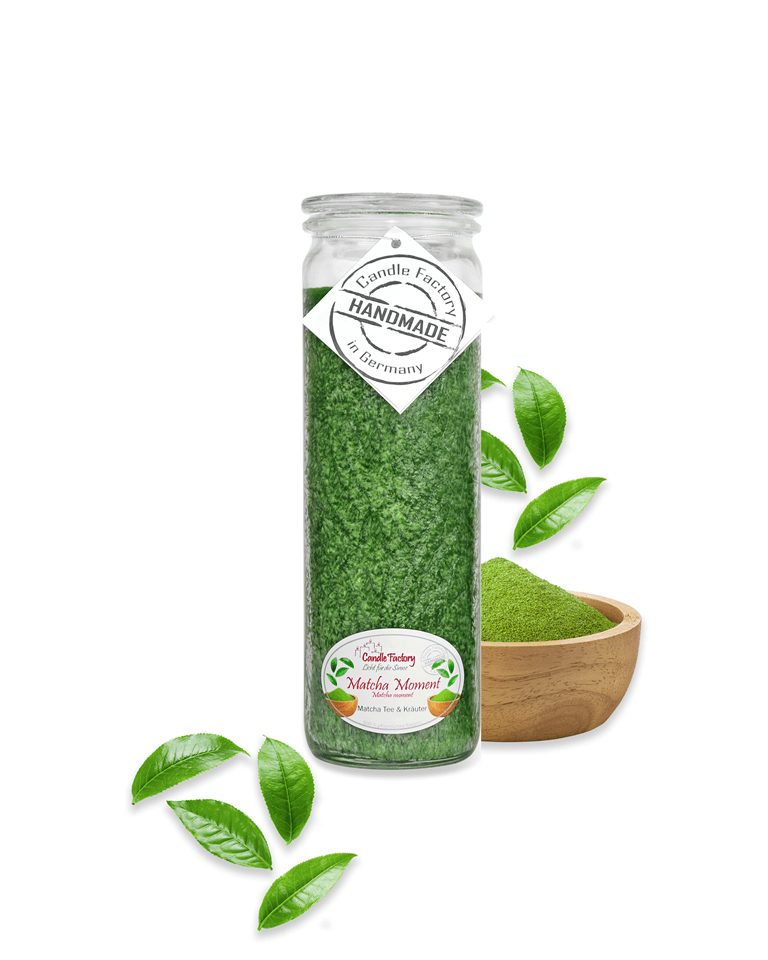 Matcha Moment - Big Jumbo Duftkerze im Glas von Candle Factory