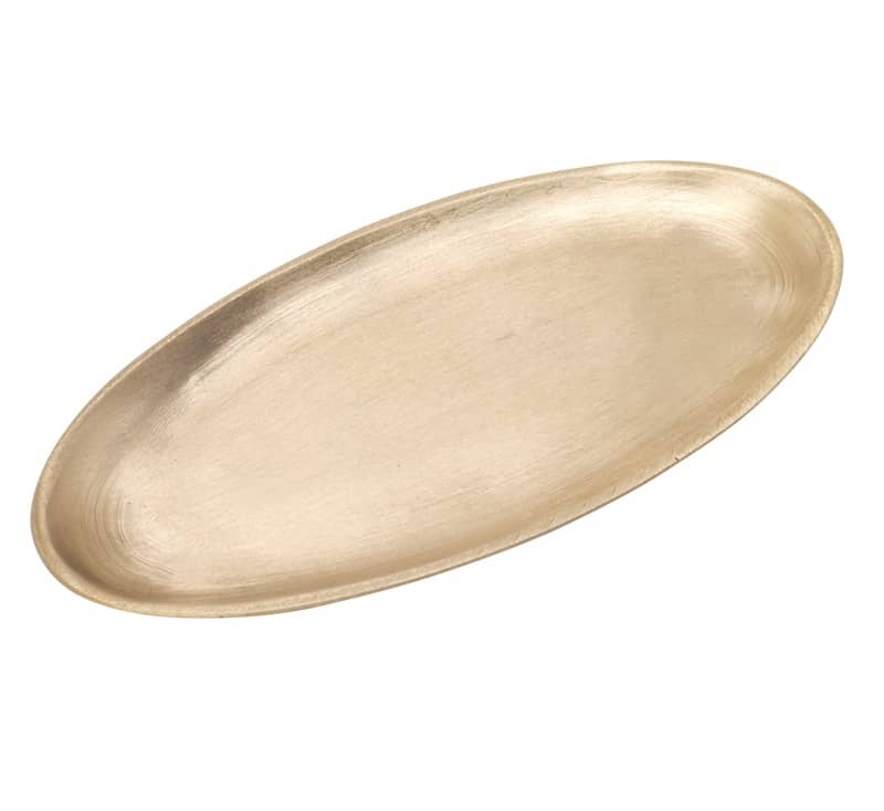 Kerzenteller / Kerzenhalter oval 12 x 6 cm goldoptik matt Kerzenteller oder Kerzenhalter kaufen für oval 12 x 6 cm goldoptik matt optimal.