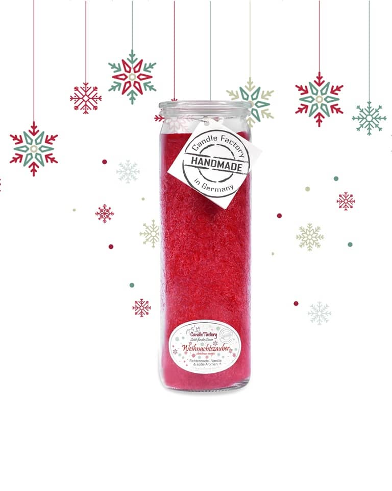 Hochwertige Duftkerze von Candle Factory Big Jumbo Weihnachtszauber günstig in Kerzen Online Shop kaufen. Duftkerzen im Glas. Geschenkidee Big Jumbo Weihnachtszauber