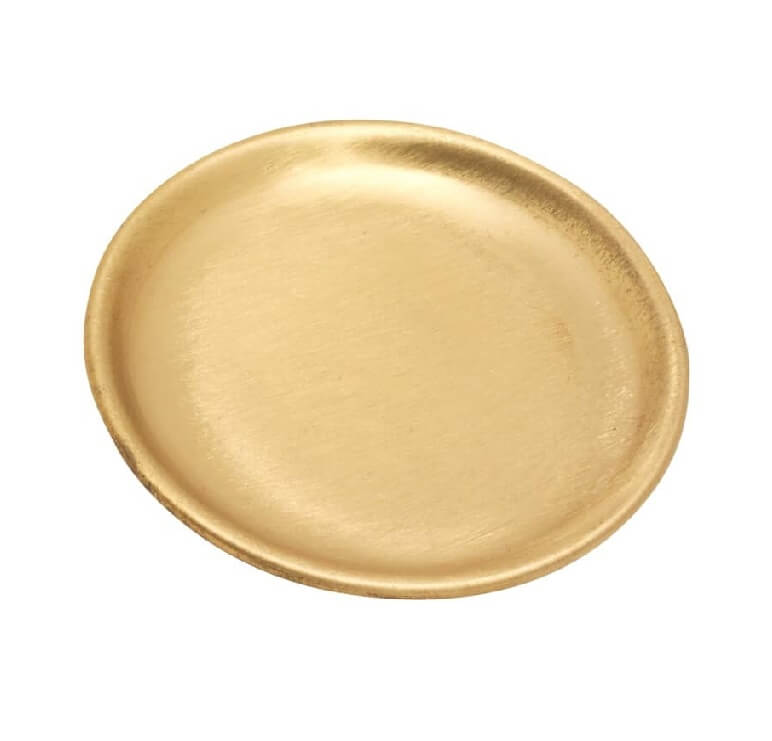 Kerzenteller / Kerzenhalter Ø Innen = 8 cm goldoptik matt Kerzenteller oder Kerzenhalter kaufen für Ø Innen = 8 cm goldoptik matt optimal.
