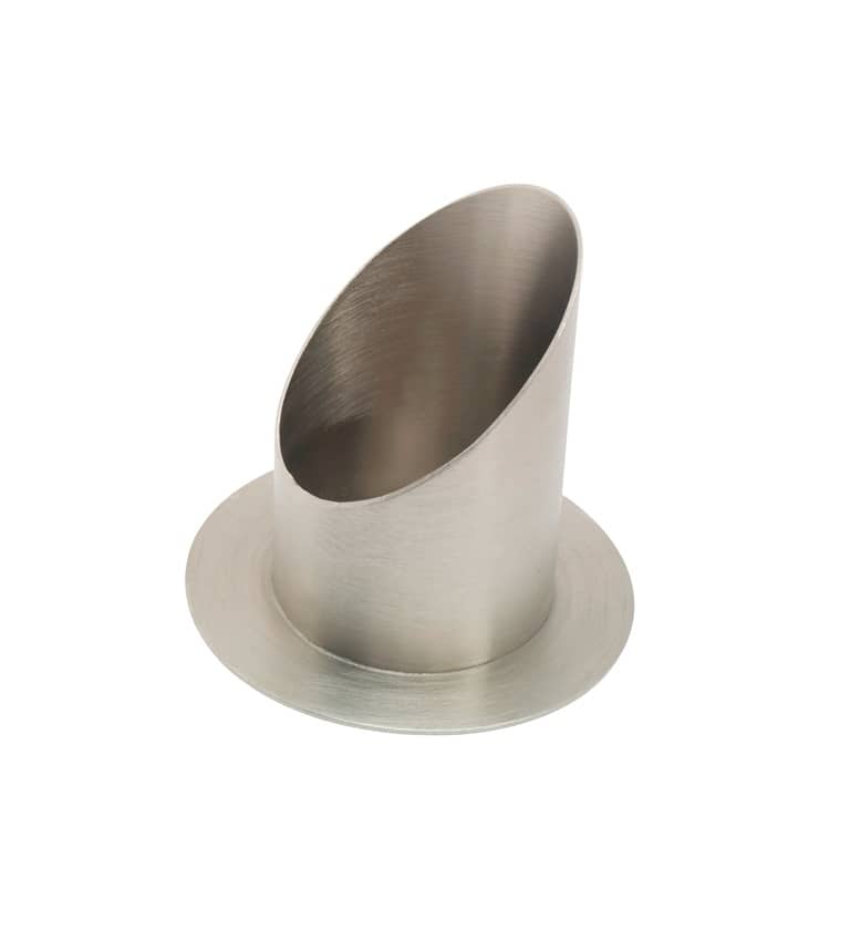 Kerzenständer / Kerzenhalter Ø Innen = 7 cm silberoptik matt Kerzenständer / Kerzenhalter Ø Innen = 7 cm silberoptik matt