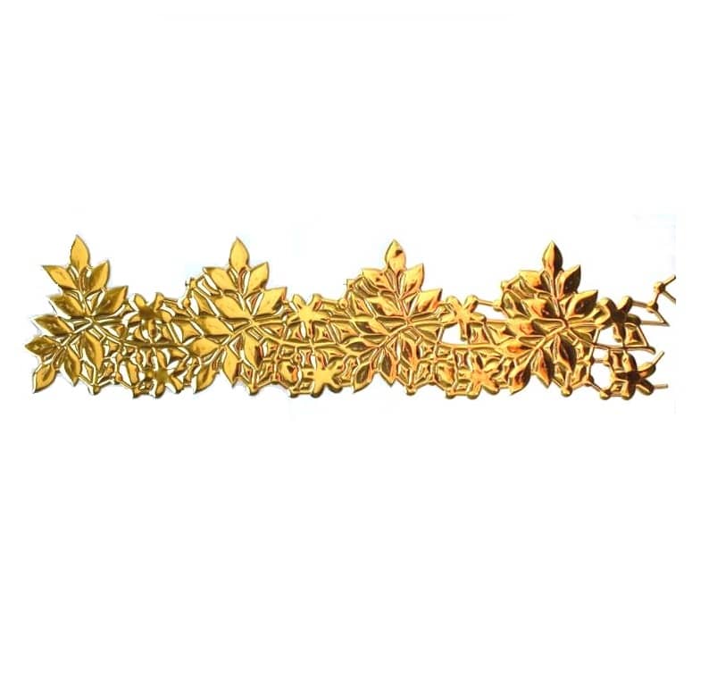 Verzierwachs Borten gold Nr. B18 (1 Stück L=250mm) Verzierwachs Borten gold Nr. B18 (1 Stück L=250mm)
