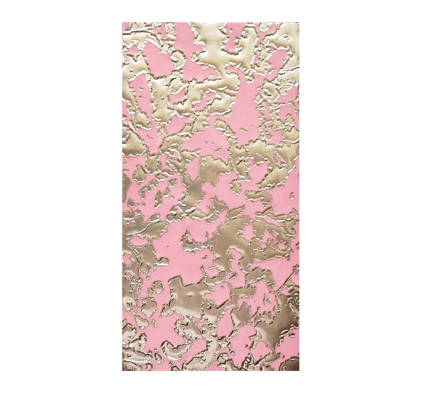 Verzierwachsplatten "2.9-940-46 geprägt" Silber auf Rosa Verzierwachsplatten "2.9-940-46 geprägt" Silber auf Rosa