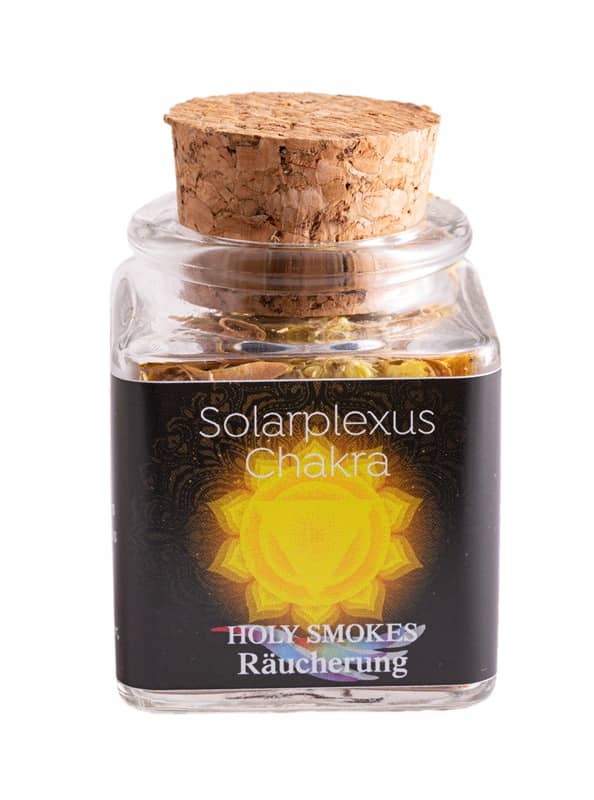 Hochwertiges Räucherwerk als Räuchermischung: Solarplexus - Chakra. Räucherwerk günstig kaufen im Onlineshop.