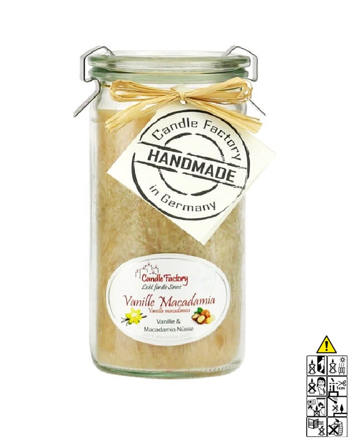 Hochwertige Duftkerze von Candle Factory Vanille Macadamia Mini Jumbo im Glas g?nstig in Kerzen Online Shop kaufen. Duftkerzen im Glas. Geschenkidee Vanille Macadamia Mini Jumbo im Glas
