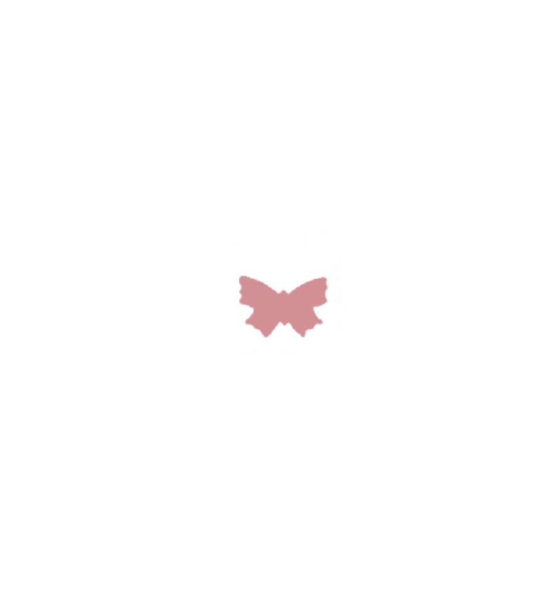 Verzierornament Schmetterling klein ca. 13 x 8 mm Farbe: altrosa Verzierornament Schmetterling klein ca. 13 x 8 mm Farbe: altrosa