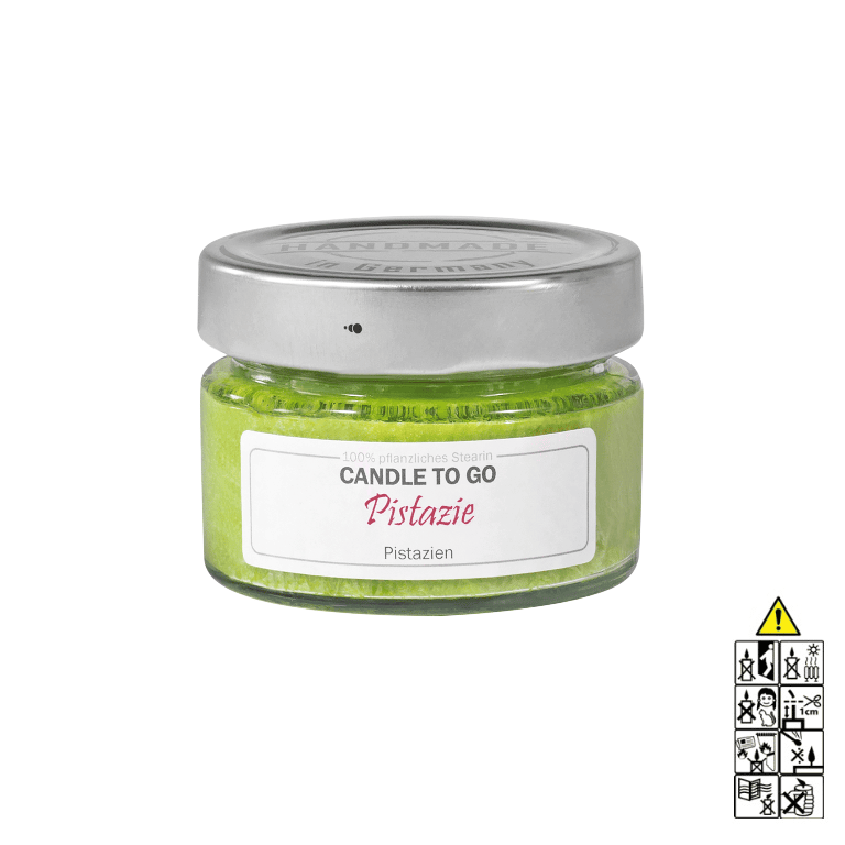 Pistazie - Candle to Go Reisekerze. Duftkerze im Glas von Candle Factory Pistazie - Candle to Go Reisekerze. Duftkerze im Glas von Candle Factory